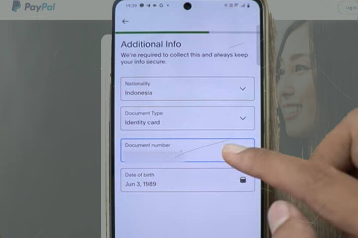 Nomor Dokumen Paypal