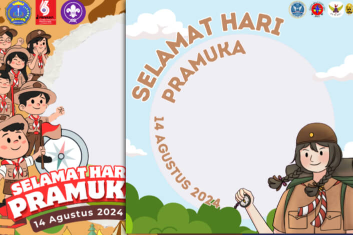 Twibbon Hari Pramuka 2024