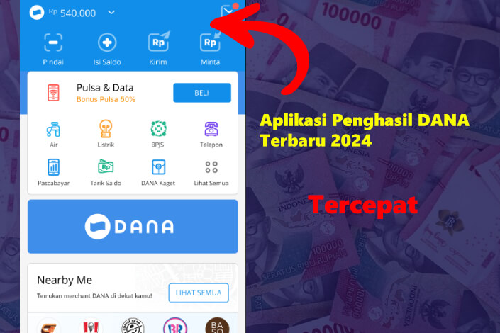 Aplikasi Penghasil Saldo DANA Nyata