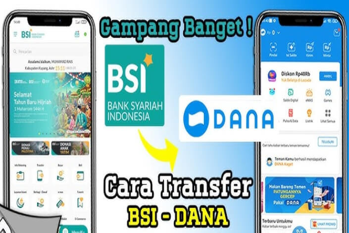 Cara Transfer Dari BSI ke DANA