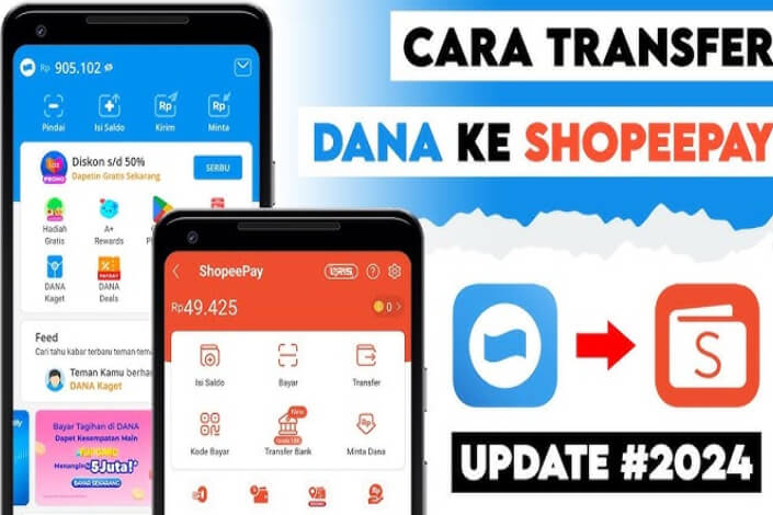 Cara Transfer Saldo DANA ke Shopeepay