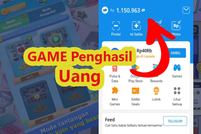 Game Penghasil Uang Bisa Langsung ke Saldo DANA