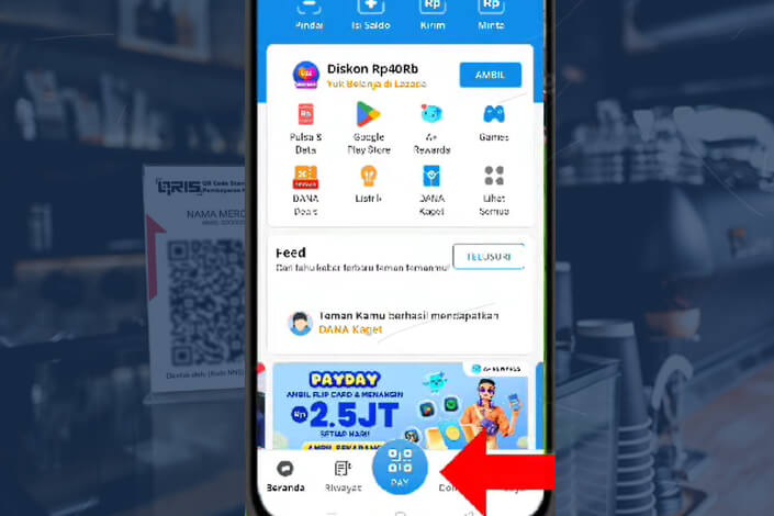 Cara Bayar Pakai Qris DANA