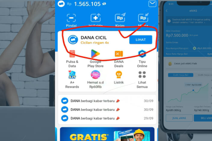 Cara Pinjam Uang di DANA dan Syaratnya