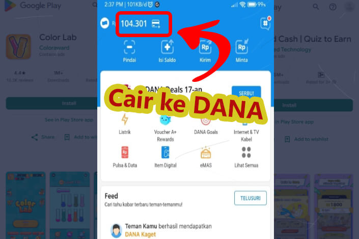 Game Penghasil Saldo DANA Tercepat Bisa Sehari 100 Ribu