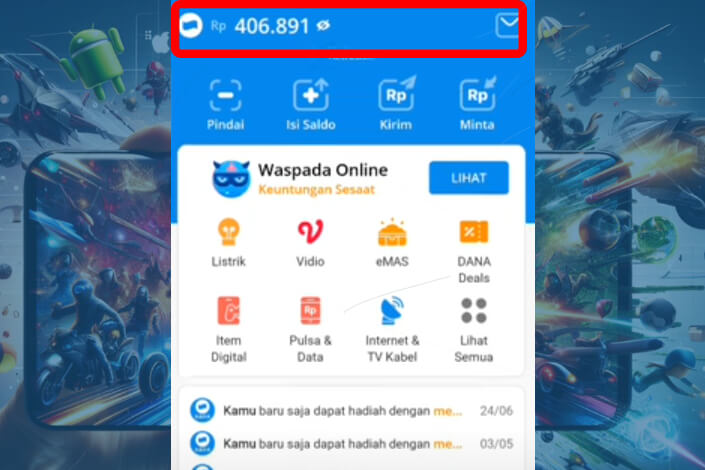 Game Penghasil Uang DANA Gratis