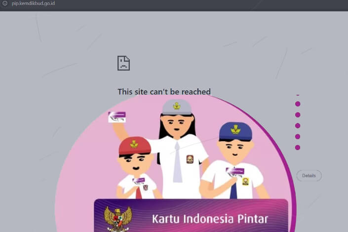 Link Cek Sipintar PIP kemdikbud.go.id Error