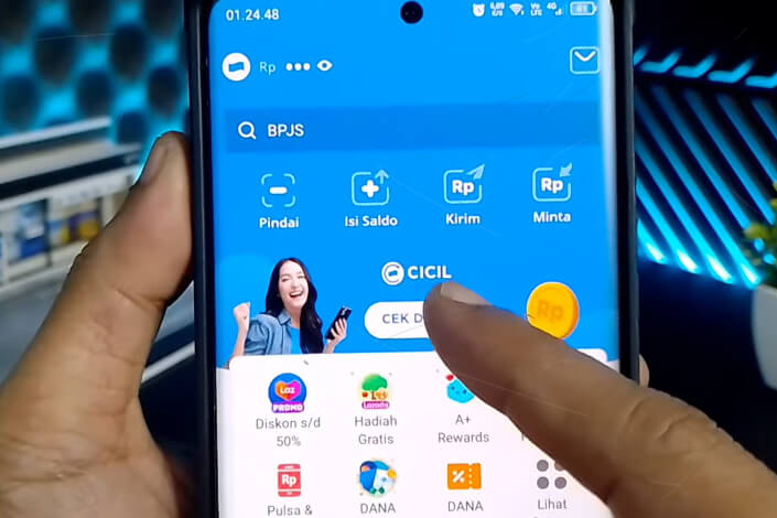 Cara Mengaktifkan DANA Cicil di Aplikasi DANA