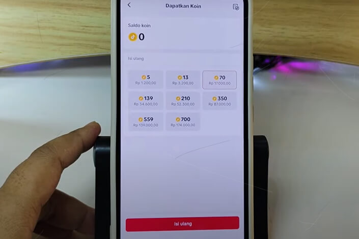 Cara Top Up Koin TikTok Lewat DANA