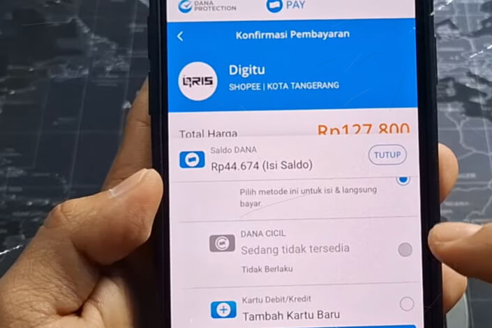 DANA Paylater Tidak Tersedia