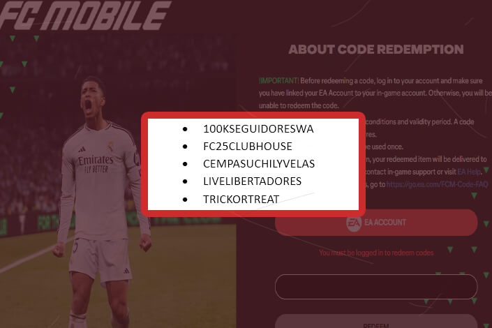 Kode Redeem FC Mobile Hari Ini 17 November 2024