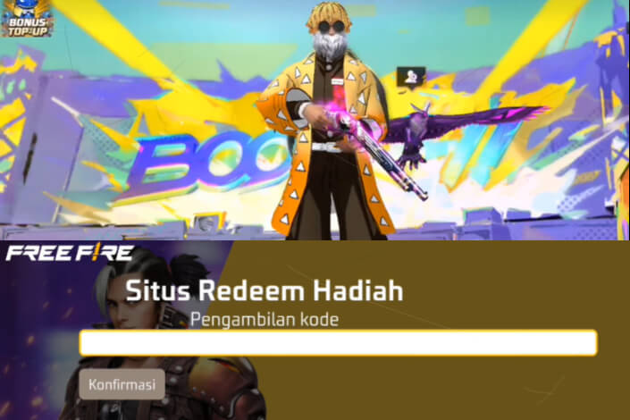 Kode Redeem FF 16 November 2024