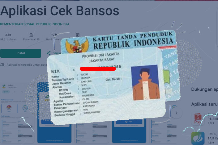 Cek NIK KTP Penerima Bansos