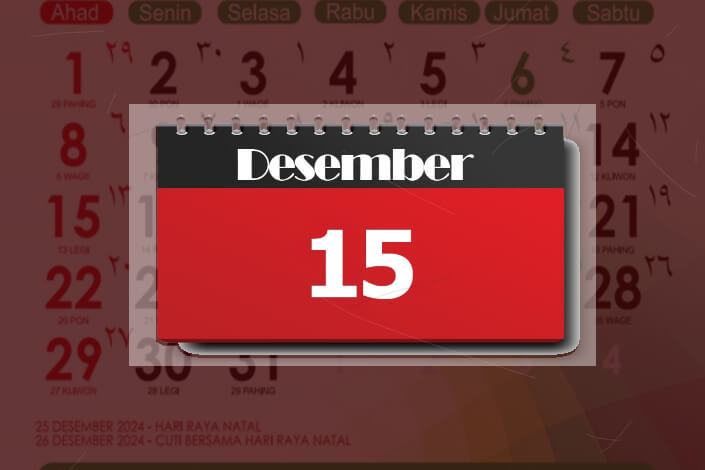 15 Desember Hari Apakah Wibu