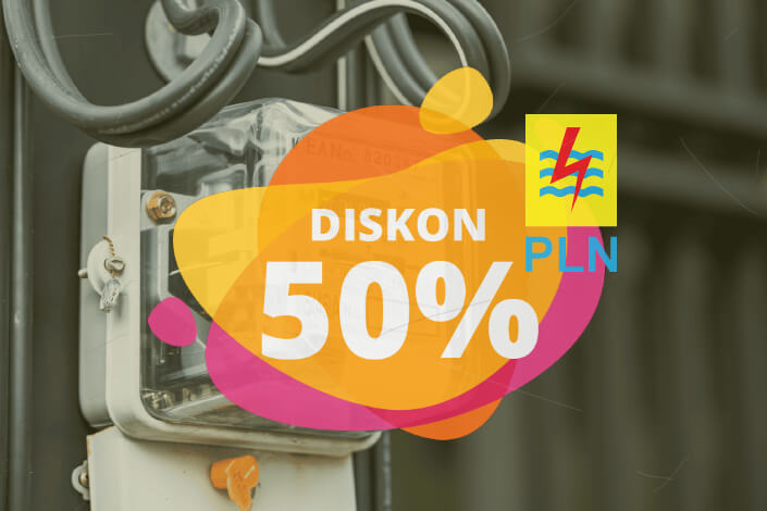 Diskon Tarif Listrik 50 Persen