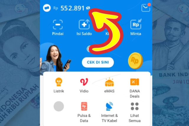 Klaim Saldo Dana Gratis Dari Link Dana Kaget Hari Ini Desember Begini Caranya