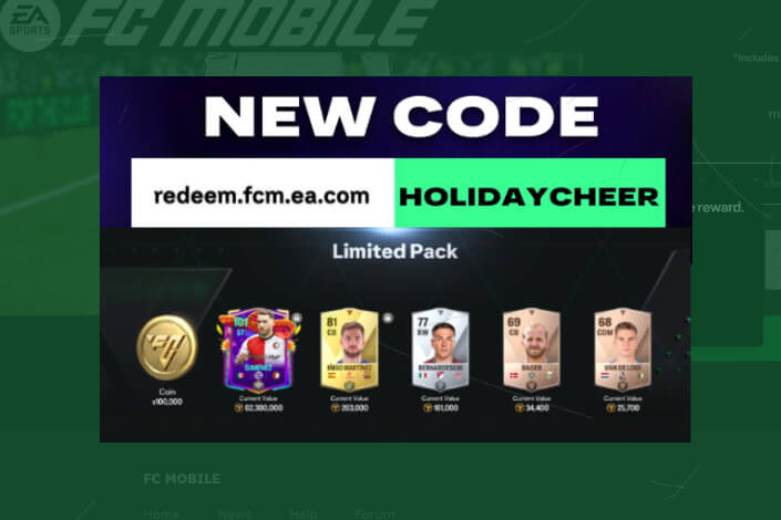 Kode Redeem FC Mobile Terbaru 25 Desember 2024