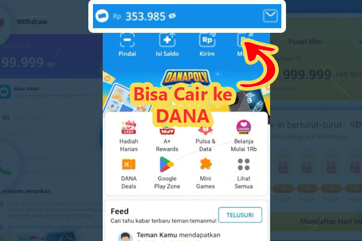 Aplikasi Penghasil Saldo DANA Uang Online