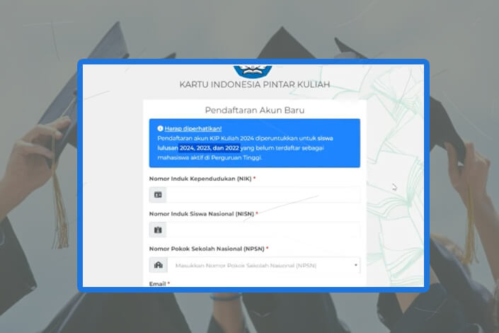 Cara daftar KIP Kuliah 2025 online