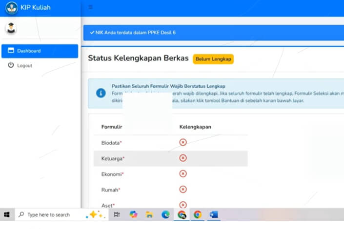 Daftar KIP Kuliah 2025