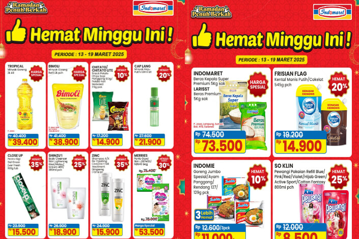 Promo Indomaret JSM 15-16 Maret 2025